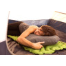 Надувная подушка KLYMIT PILLOW LUXE GREY Серая 12LPGY01D